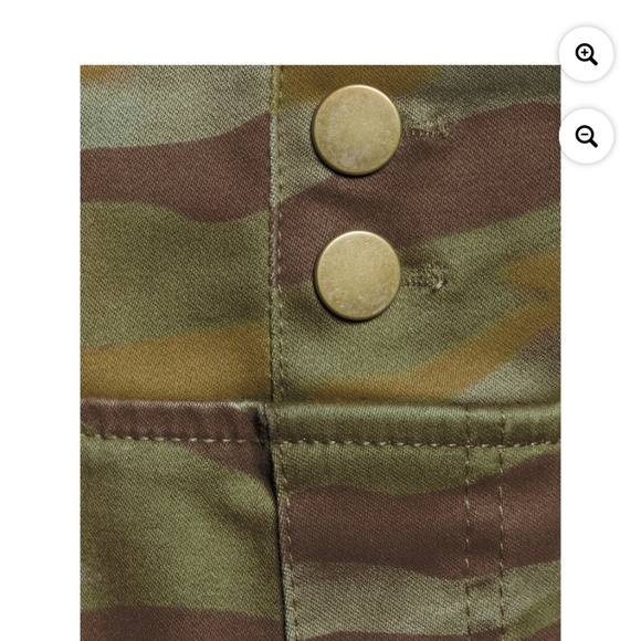 Terra and Sky Women’s Plus Size High Waist Camo Jeggings Size 3X (24W-26W) NWT - Picture 6 of 12